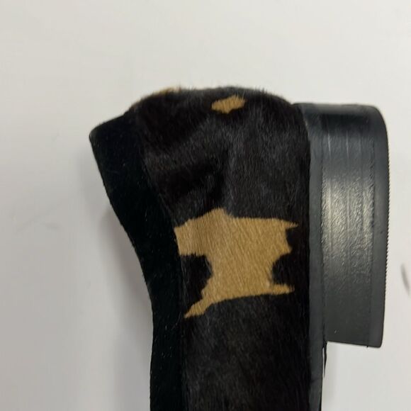 STUART WEITZMAN CALFSKIN JEWELS  ANIMAL PRINT LEATHER LOAFER SIZE‎ 7 1/2M - Picture 5 of 8